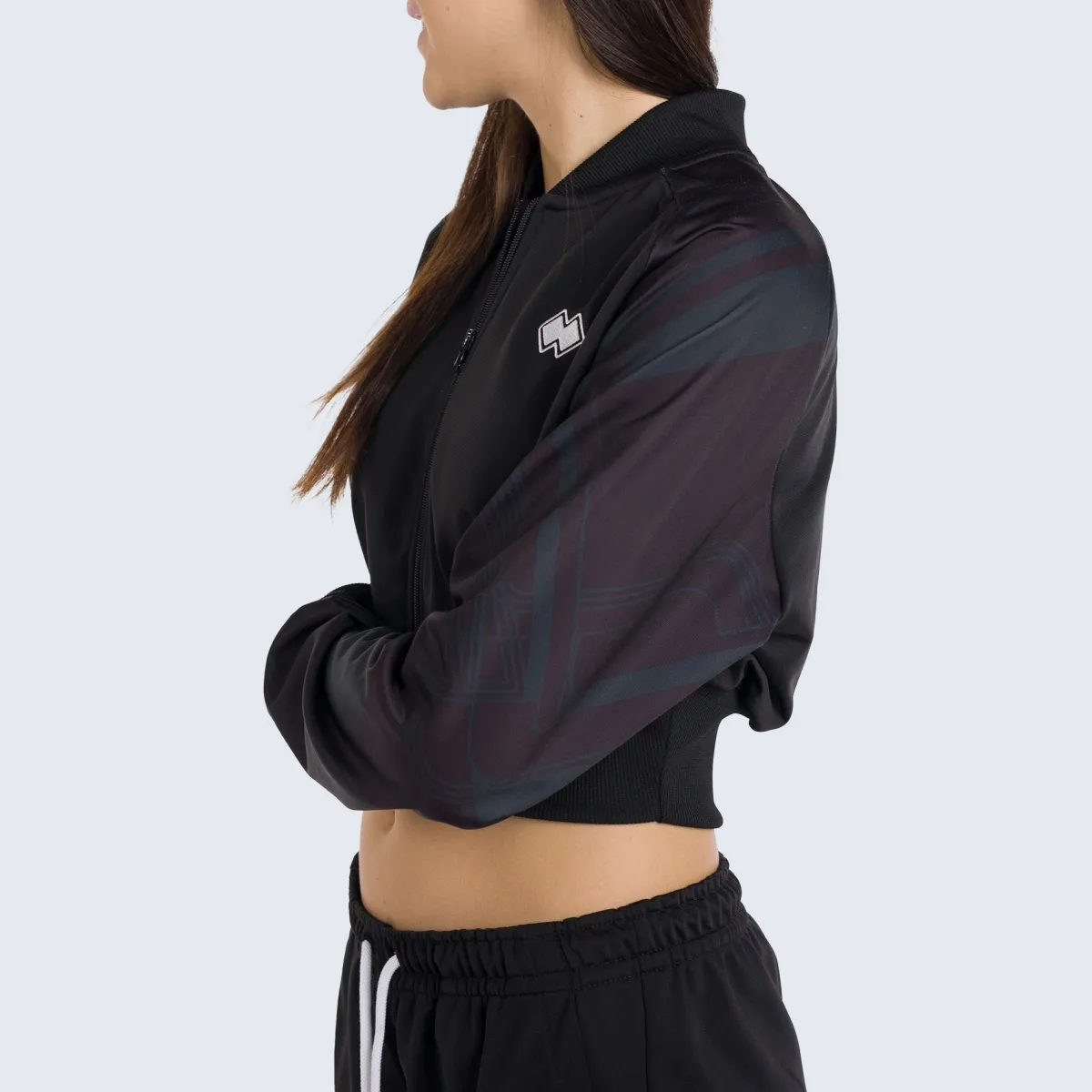 Erreà GFX FW24/25 CROP FULL ZIP 015 WOMAN AD*Women Tracksuits | Sweatshirts