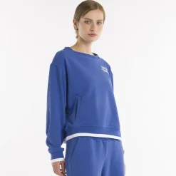 Erreà SS25 Women’s Crop Crewneck Sweatshirt*Women Tracksuits | Sweatshirts