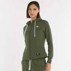 Erreà Women's full zip hoodie Essential SS25*Women Tracksuits | Sweatshirts